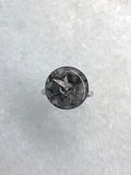 Icy Wuji Black Jadeite Ring