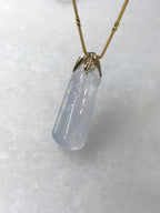 Icy Jade Bamboo Pendant