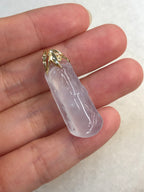 Icy Jade Bamboo Pendant