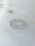 Icy Jadeite Hololith Ring
