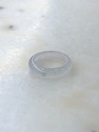 Icy Jadeite Hololith Ring