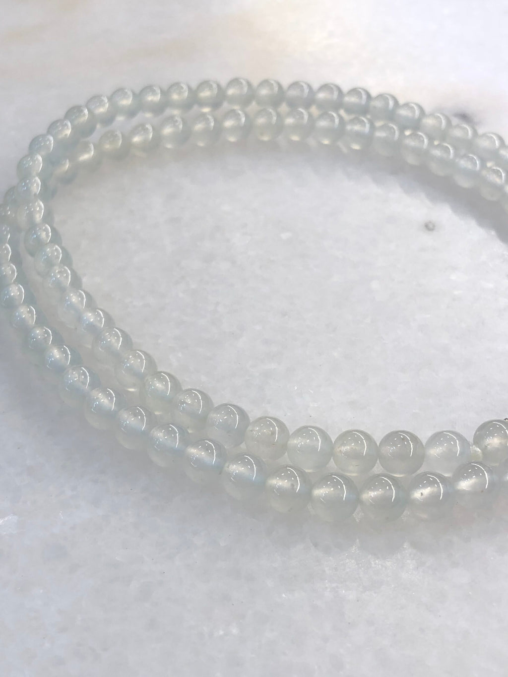 Icy Jade Beads Necklace