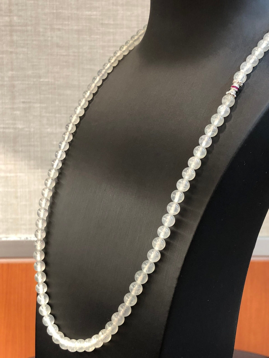Icy Jade Beads Necklace