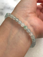 Icy Pastel Colours Jade Beads Bracelet