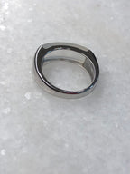 Icy Jade Saddle Ring