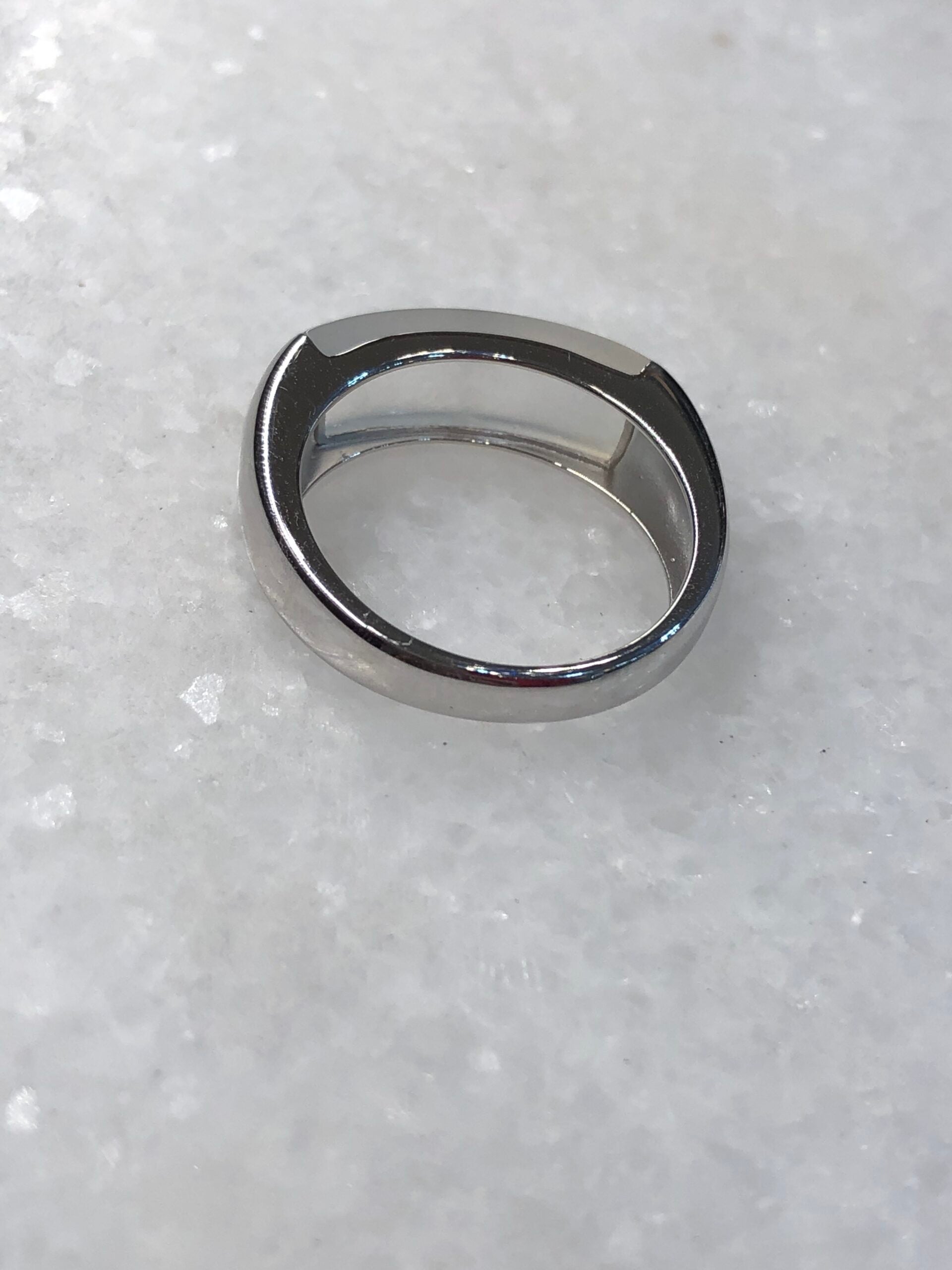 Icy Jade Saddle Ring