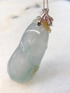 Natural Type A Icy Melon Pendant Jadeite from ClassicJade