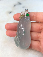 Natural Type A Icy Melon Pendant Jadeite from ClassicJade