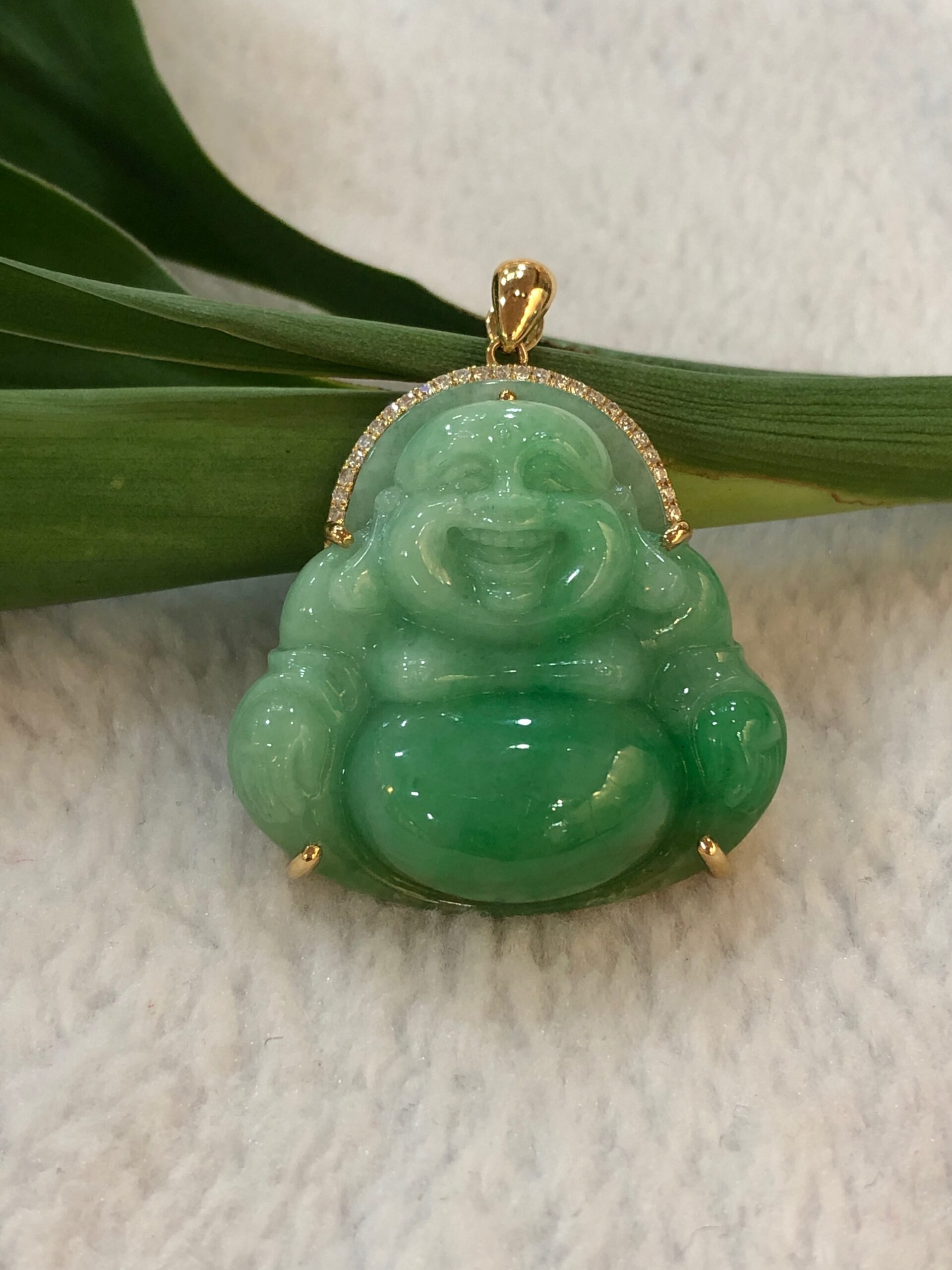 Green Jade Buddha | ClassicJade