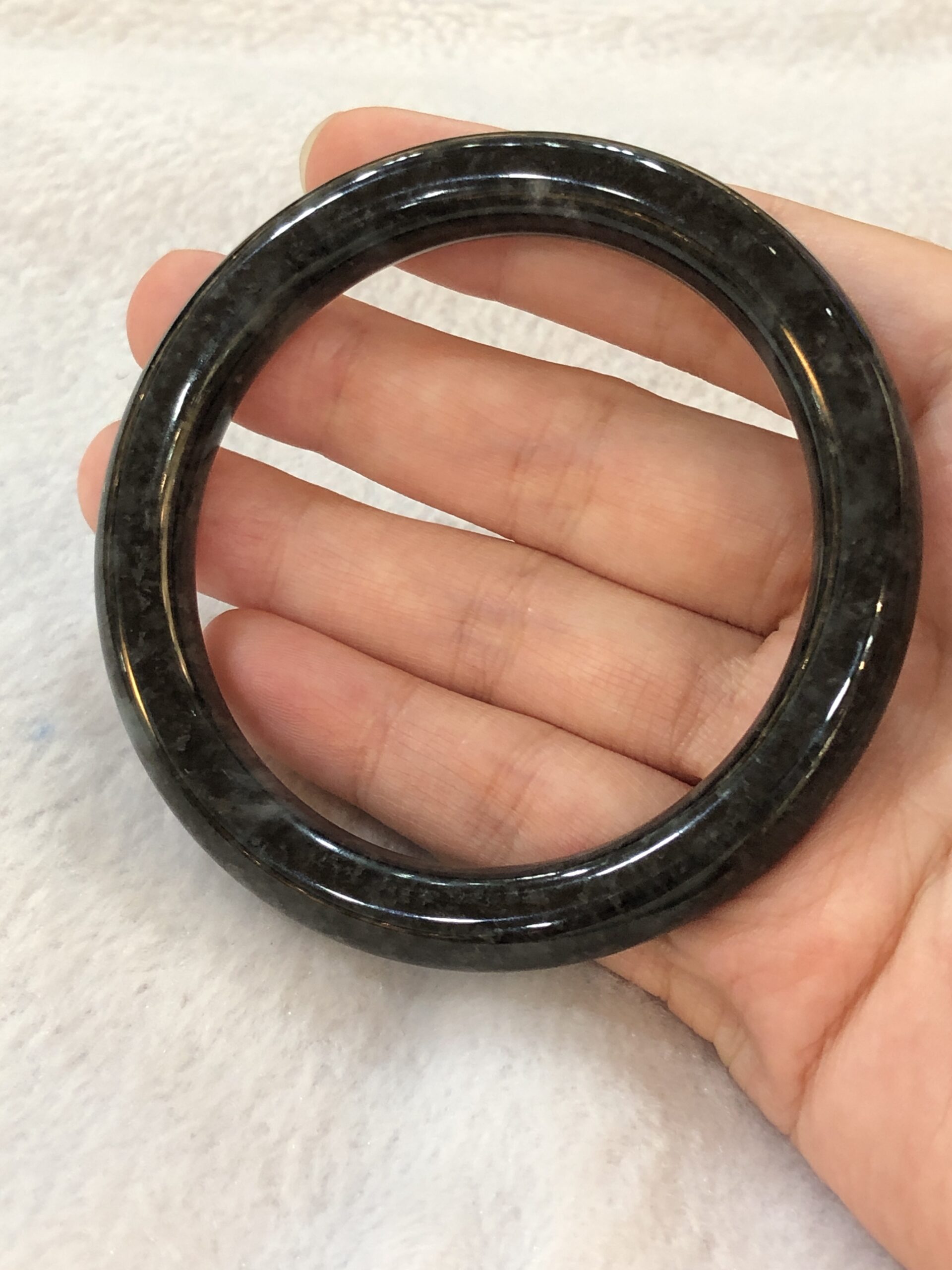 Black Jade Bangle 100 Type A Jadeite Classicjade