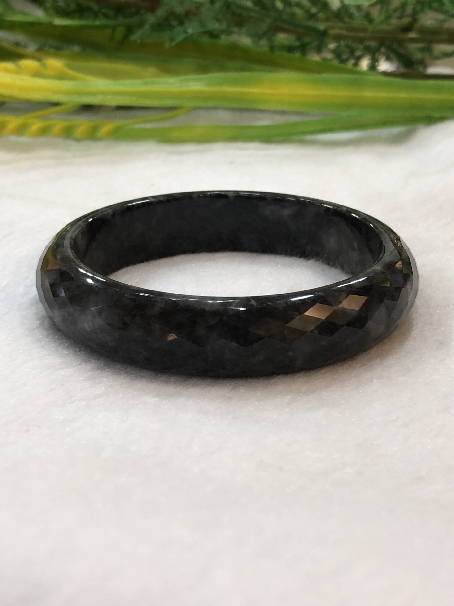 Unique Genuine Black Jade Men's Bracelet Men - Temu