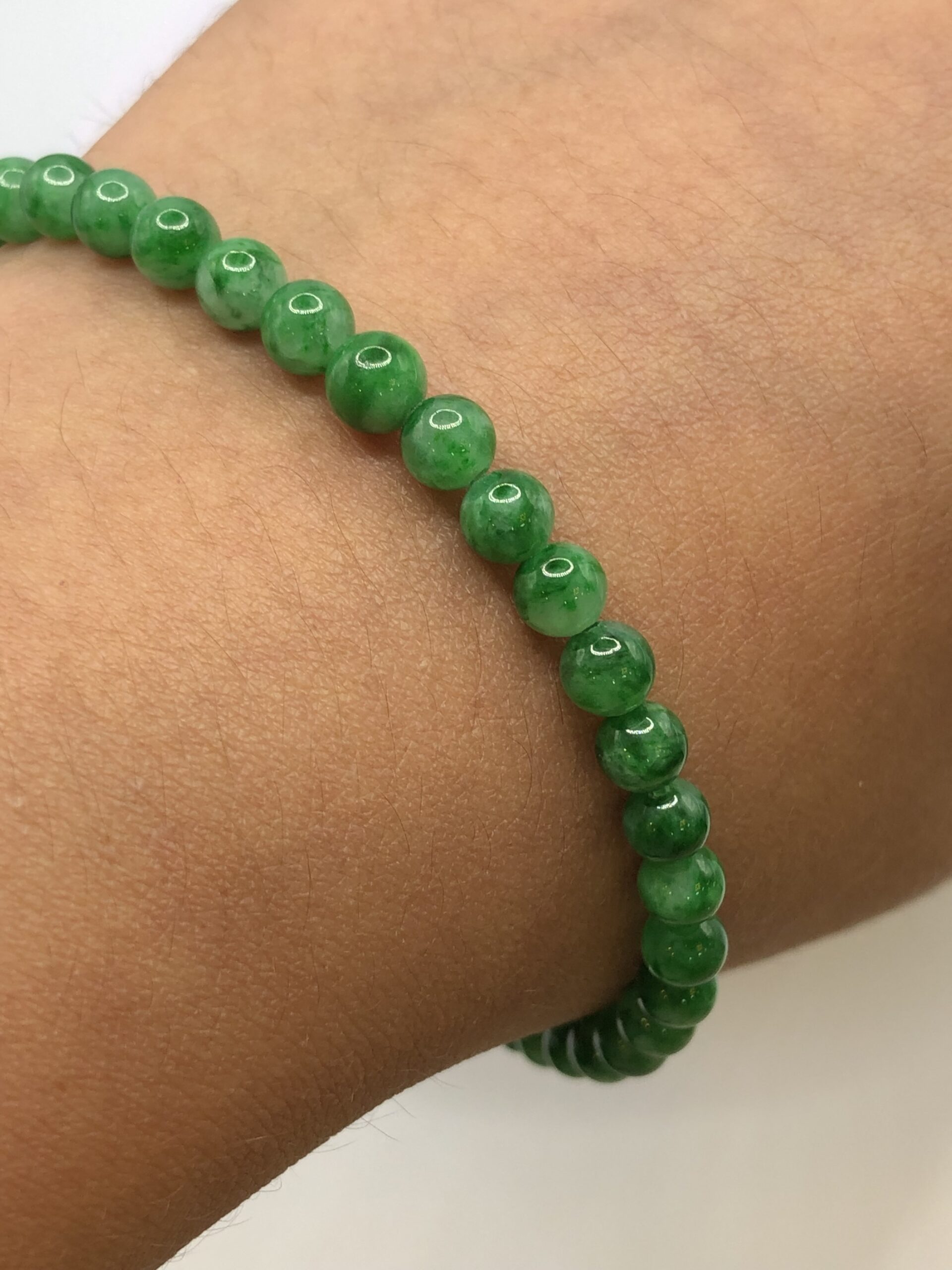 INSPIRE Jade Block Bead Bracelet | The Giving Keys